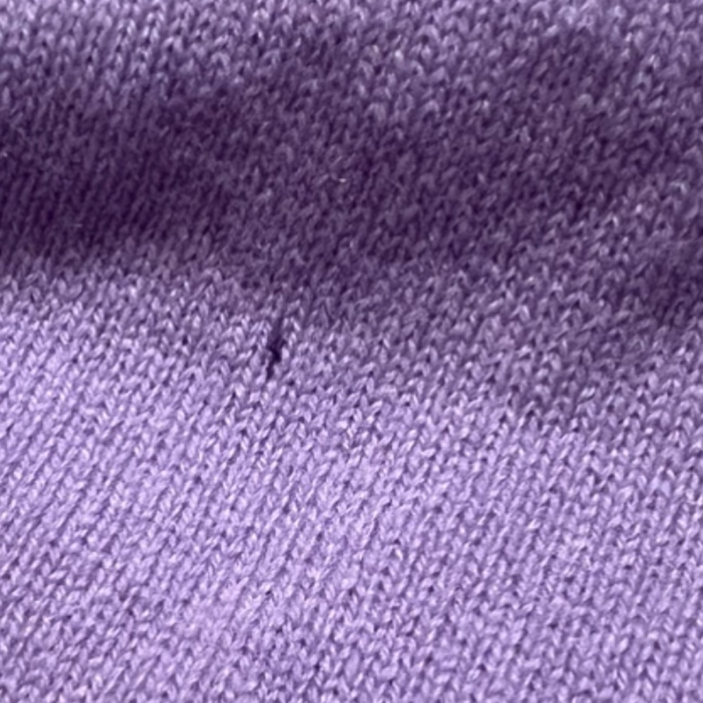Pure Collection 100 % Cashmere Lilac V Neck Sweater - Picture 10 of 10